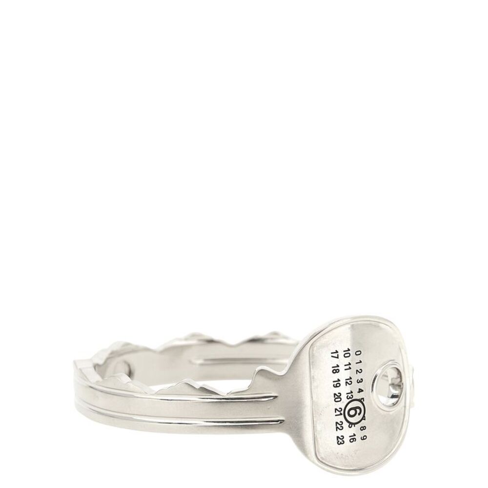 MM6 Maison Margiela Silver Brass Women's Bracelet